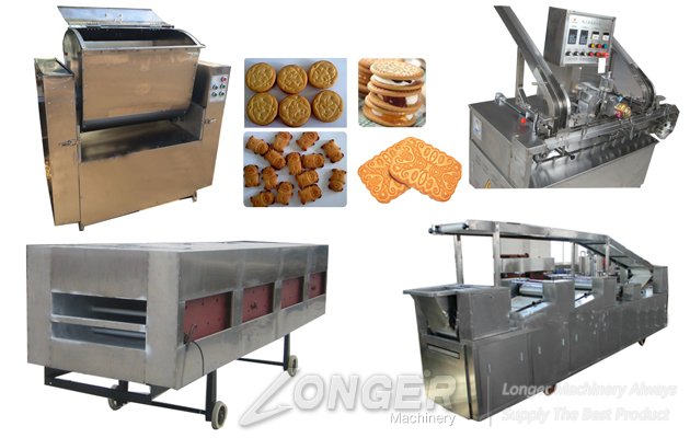 400kg/h Industrial Biscuit Product Line for Sale