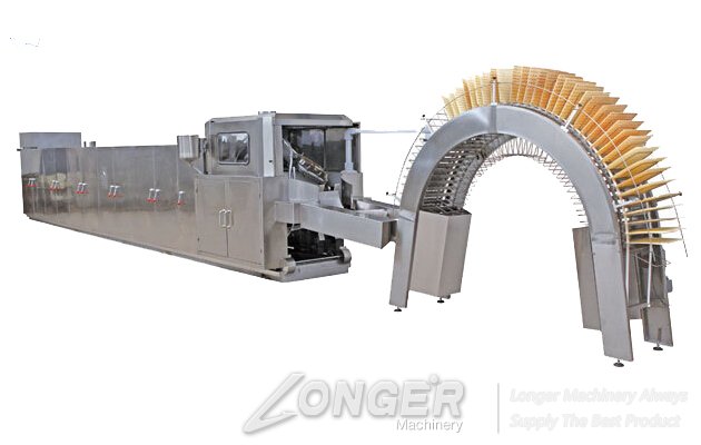 wafer biscuit processing line