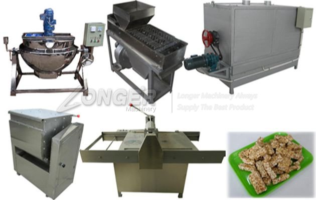 peanut brittle machine