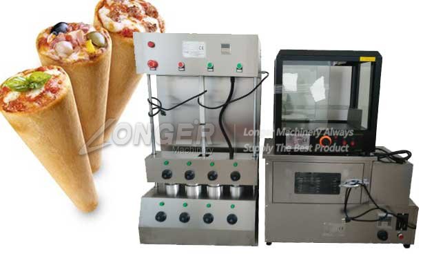 pizza cone machine