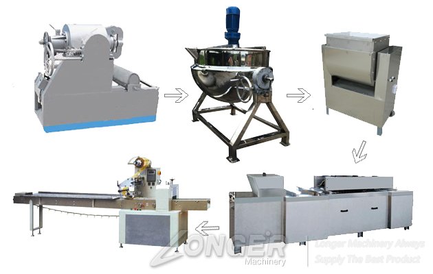 Puffed Rice Ball Production Line|Rice Crispy Processing Machine