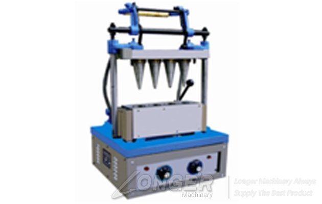  Commercial Stainless Steel 4 Head Ice Cream Cone Making Machine With Hot Price