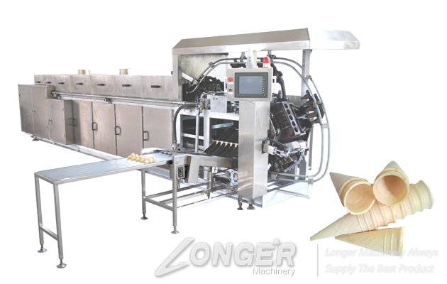 Automatic Ice cream Cone 14 Moulds Oven