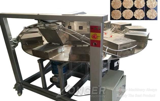 Automatic Sunflower Biscuit Making Machine 