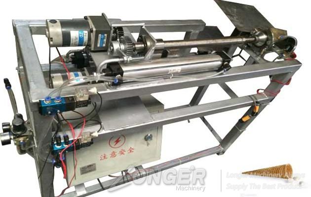 Commercial Sugar Cone and Ice Cream Cone Rolling Machine