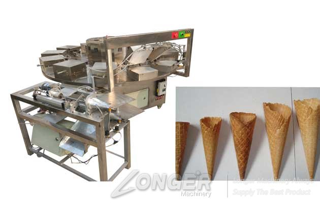 Hot Sale Ice Cream Cone Rolling Machine