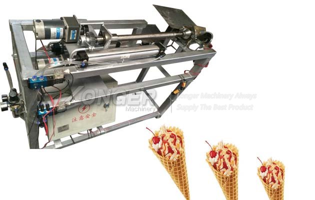 Best Quality Ice Cream Cone Rolling Machine