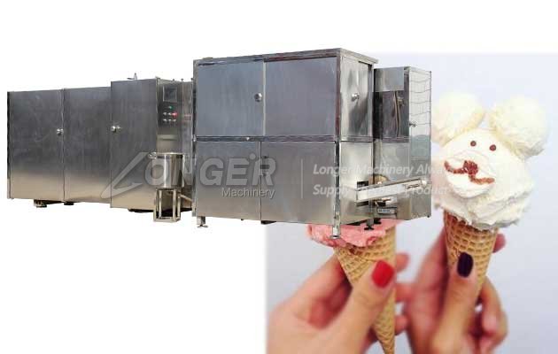 Automatic Rolled Sugar Cone Machine Plant 