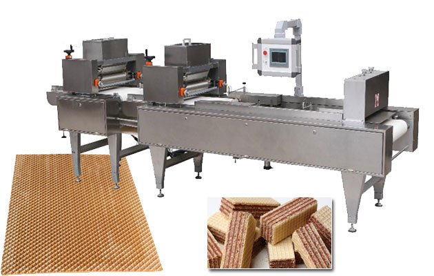 Automatic Cream Spreading Machine for Wafer Biscuit