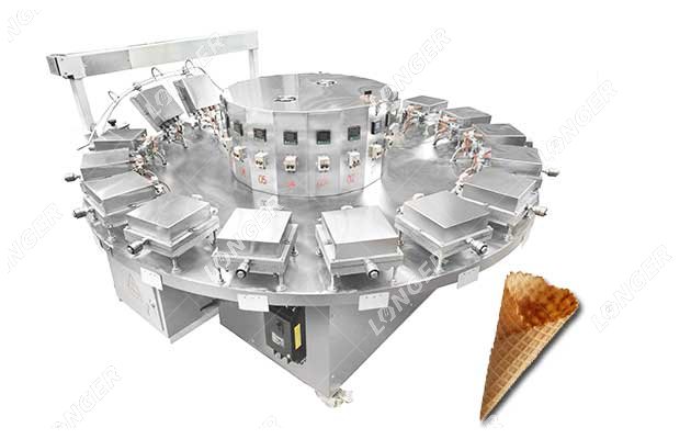 NEW Ice Cream Cone Baking and Rolling Machine for Sale