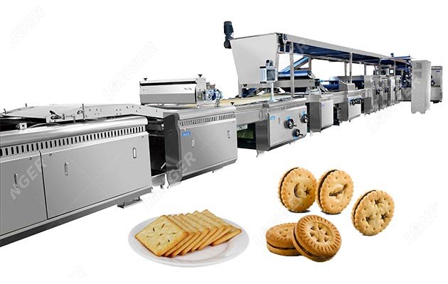 Upgradeable Automatic Biscuit Machine Manufacturer 400kg/h