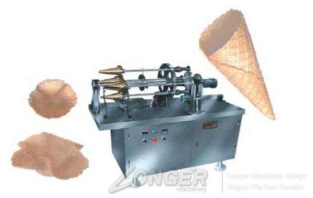 ice cream cone rolling machine