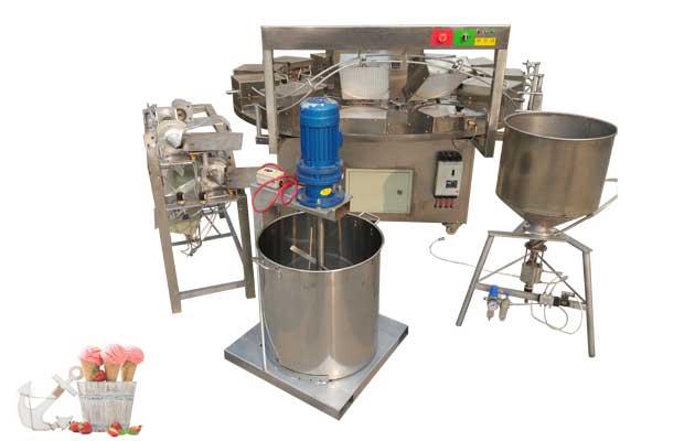 Sugar Cones Baking Machine