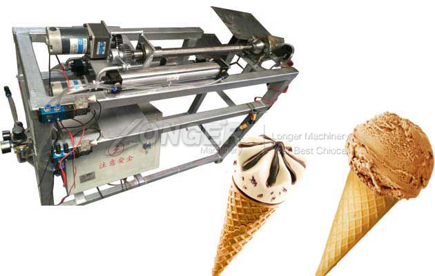 ice cream cone rolling machine