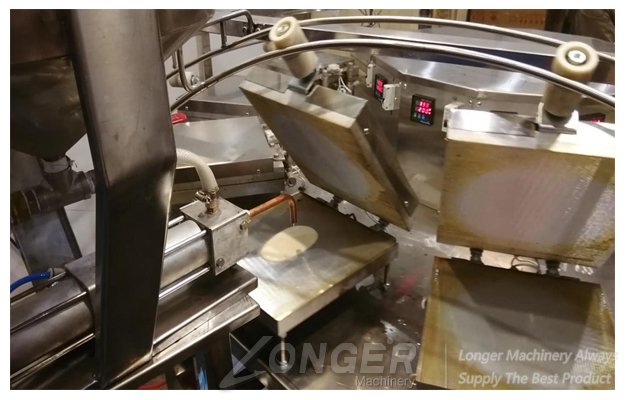 sugar cone rolling machine