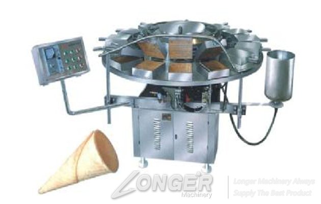 machine for baking sugar cone