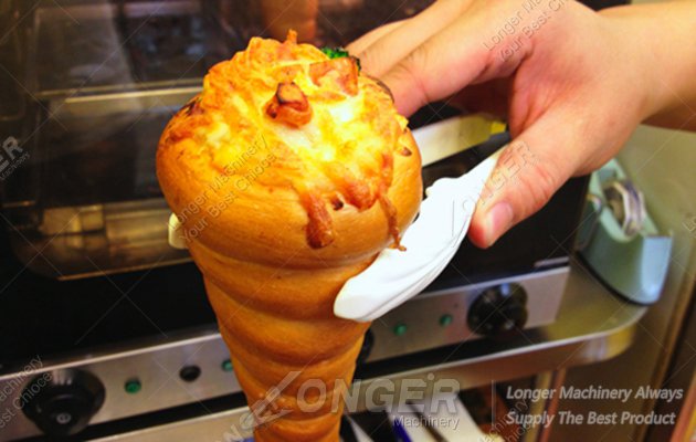 pizza cone making machine