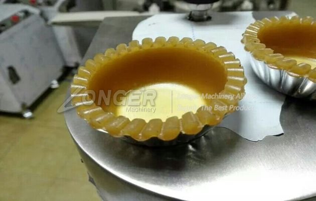 egg tart production