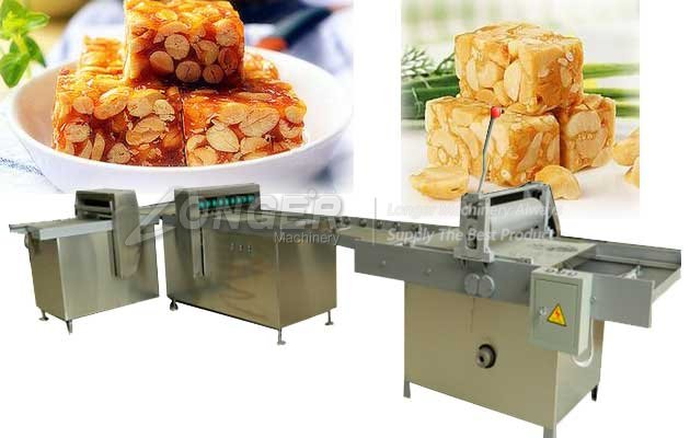 peanut candy bar cutting machine