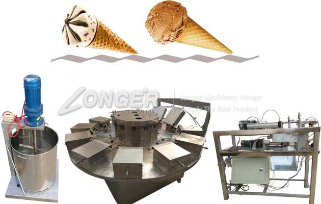 ice cream cone baking machine