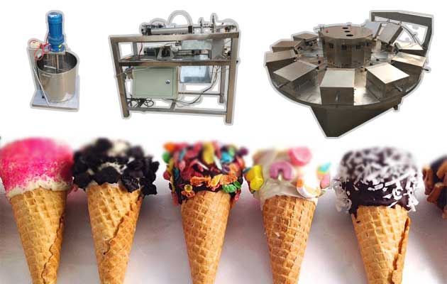 Ice Cream Waffle Cone Making Machine Supplier