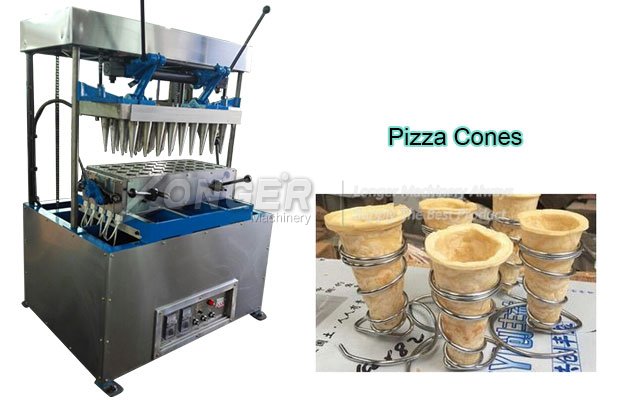China Pizza Cone Molding Machine
