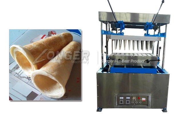 Pizza Cone Molding Machine