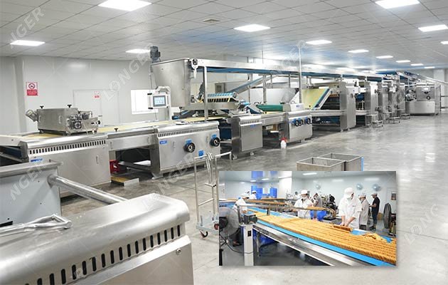 Automatic Biscuit Processing Line